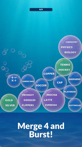 Bubble Word Jam screenshot