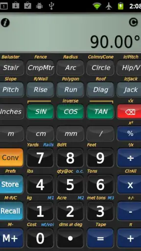 BuildCalc screenshot