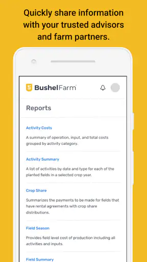 Bushel screenshot