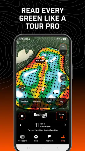 Bushnell Golf Mobile screenshot