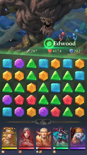 Call of Antia: Match 3 RPG screenshot