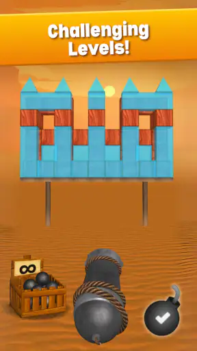 Cannon Balls 3D: Tower Crash screenshot