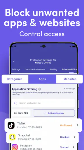 Canopy - AI Online Safety App screenshot