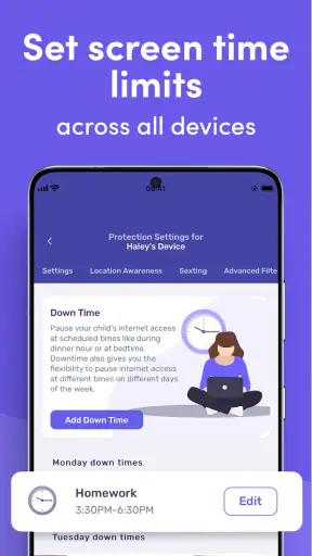 Canopy - AI Online Safety App screenshot