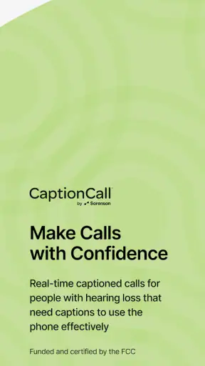CaptionCall screenshot
