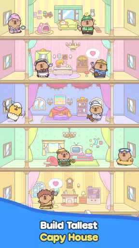 Capybara Jump: Cake Tower screenshot