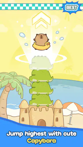 Capybara Jump: Cake Tower screenshot