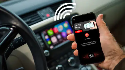 Car Connect & dashboard screenshot