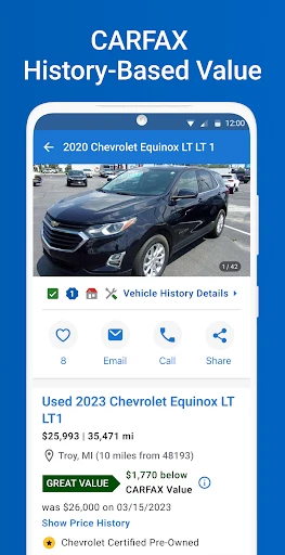 CARFAX - New & Used Cars screenshot