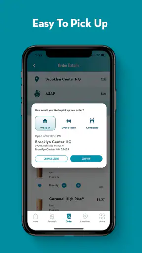 Caribou Coffee® screenshot