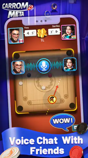 Carrom Meta-Board Disc Game screenshot