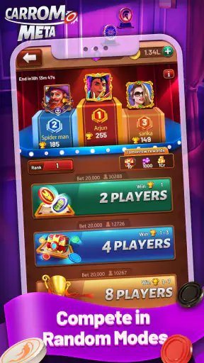 Carrom Meta-Board Disc Game screenshot