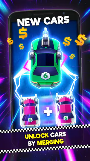 Cars: Merge and Defend screenshot