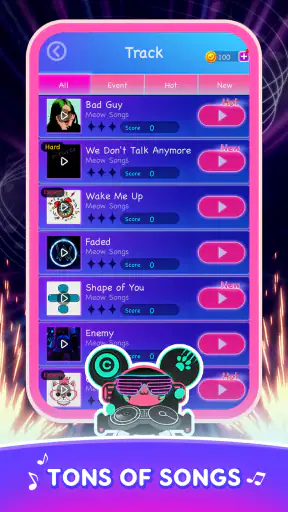 Cat Cute Tiles: Piano Games screenshot