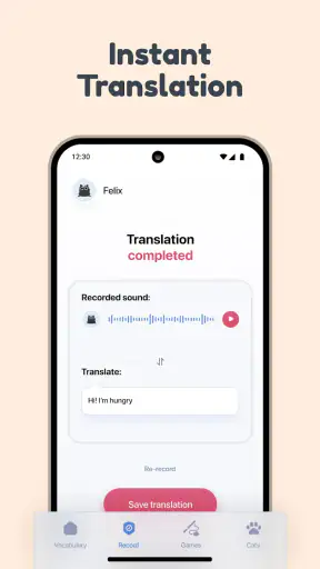 Cat Translator – Human to Pet screenshot