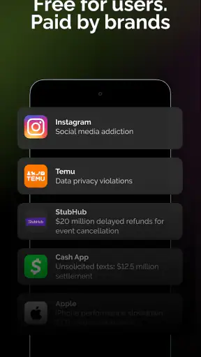 Catch: Class Action Finder screenshot