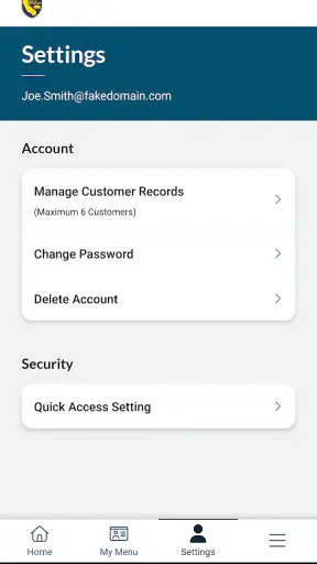 CDFW License screenshot