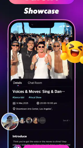 ChatWink：Live Dance Video Chat screenshot