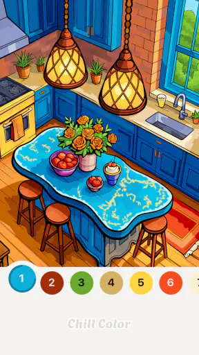 Chill Color - Paint by Number screenshot