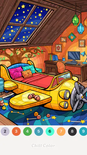 Chill Color - Paint by Number screenshot