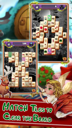 Christmas Mahjong: Holiday Fun screenshot