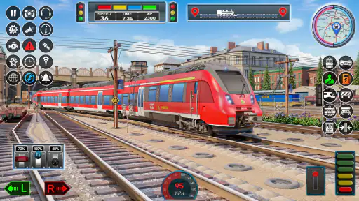 City Train Game 3d Train games screenshot