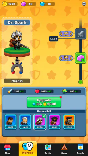 Claw Master – Roguelike Hero screenshot