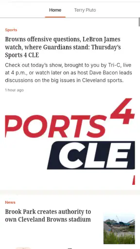 cleveland.com: Browns News screenshot