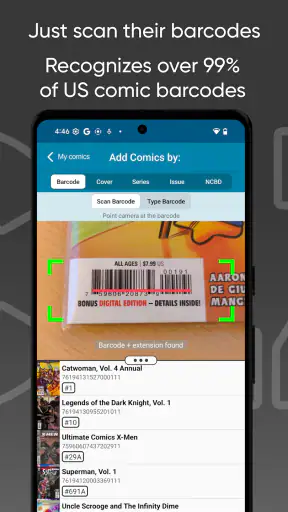 CLZ Comics comic book database screenshot