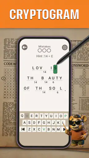 CodeWords: Cryptogram Puzzles screenshot