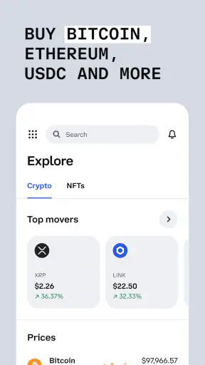 Coinbase: Buy Crypto & Stocks screenshot
