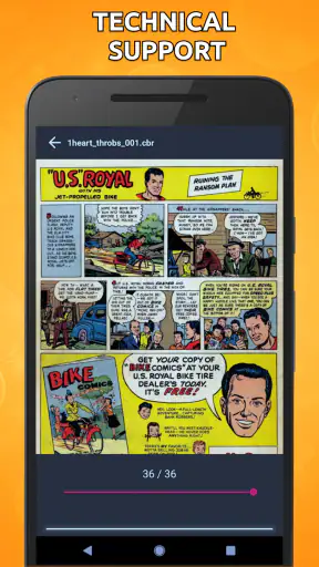 Comic Book Reader (cbz/cbr) screenshot