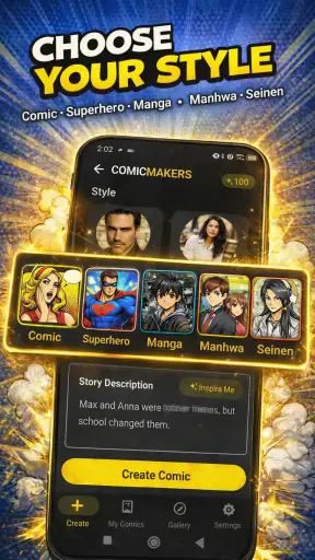 Comic Maker: AI Comic Creator screenshot