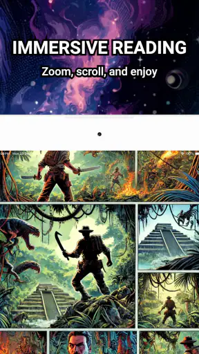 Comic Reader CBR, CBZ & PDF screenshot