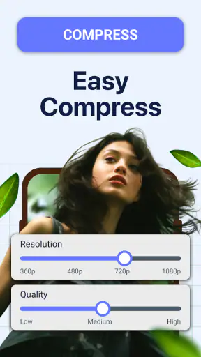 Compress, Reduce Video Size screenshot