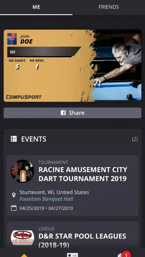 CompuSport screenshot