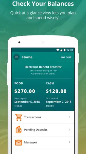 ConnectEBT screenshot