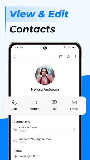 Contacts screenshot