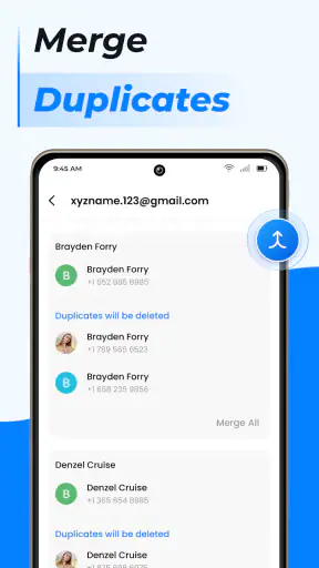 Contacts screenshot