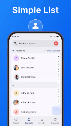 Contacts: Call Log & Dialer screenshot