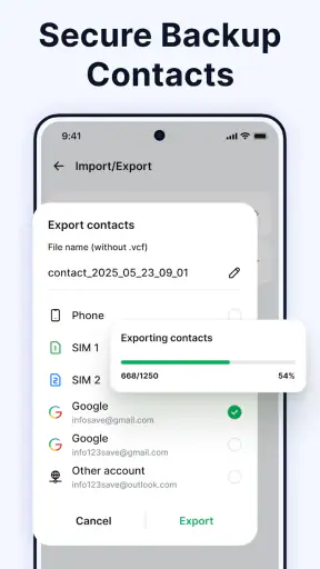 Contacts - Calls, Phone Dialer screenshot