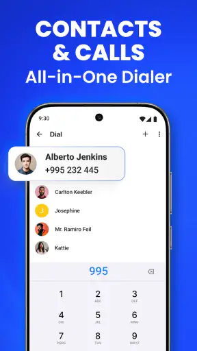 Contacts: Phone Calls, Dialer screenshot