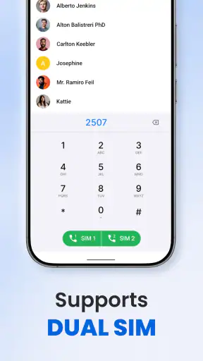 Contacts: Phone Calls, Dialer screenshot