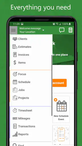 Contractor Estimate & Invoice screenshot