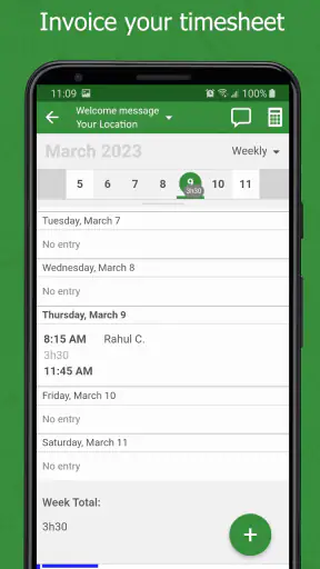 Contractor Estimate & Invoice screenshot