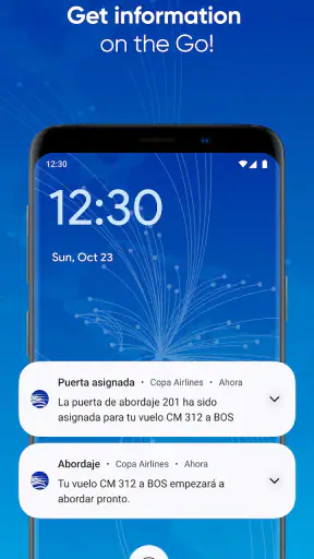 Copa Airlines screenshot