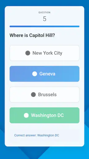 Couch Trivia Quiz party game screenshot