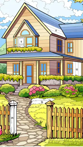 Country Farm Coloring Book screenshot