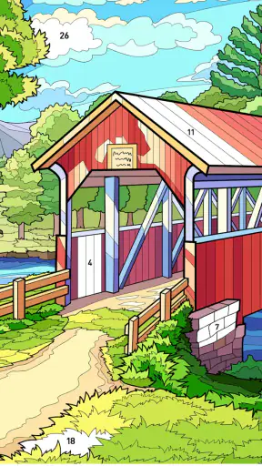 Country Farm Coloring Book screenshot