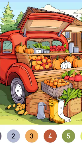 Country Farm Coloring Book screenshot